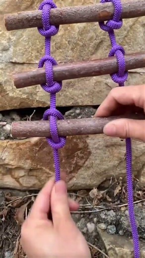 Ladder Knotting Technique | Strong Rope Ladder Knot Tutorial