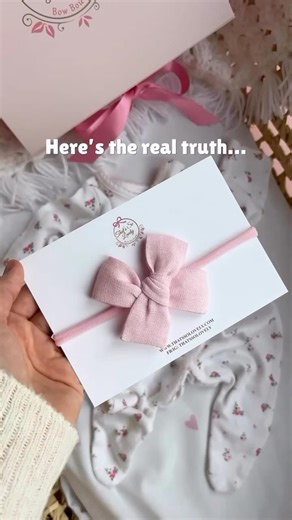 The Truth About Handmade Baby Bows Every Mum Feels 🤍
