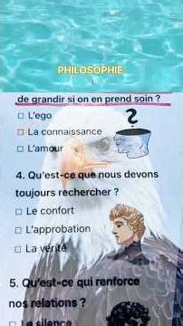 ✅ Peux-tu réussir ce test de philosophie ? 🤯#philosophie#pensée#réflexion#sagesse#philosophy#mindset