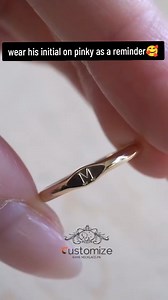 Discover our customized initial alphabet ring, a sleek and stylish way to showcase your identity. Personalize it with your initials or someone special’s, creating a timeless accessory that’s uniquely yours. Crafted with high-quality materials for a stunning, everyday statement piece. #InitialRing #CustomJewelry #PersonalizedRing #AlphabetRing #JewelryDesign #MinimalistJewelry #UniqueJewelry #GiftIdeas #EverydayJewelry #StatementRing #FashionJewelry #InitialJewelry #StylishAccessories #Meaningful