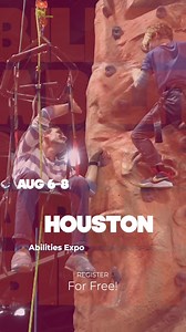 ABILITIES EXPO IS BACK with the disability products and resources that you have been looking for. And get ready for some inclusive fun for the whole family! Adaptive climbing wall, dancing, sled hockey, fencing, football, soccer and more on August 6-8 at NRG Center. It’s all free so BE THERE. | Abilities Expo