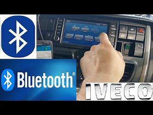 How to connect bluetooth on IVECO with touchscreen unit