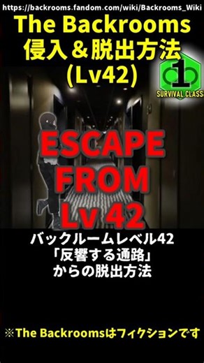 Level 42 "Echoing Passage" Infiltration and Escape Methods [Backrooms Fandom Ver.]