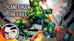 Hulk battles Silver Surfer in Planet Hulk pt1