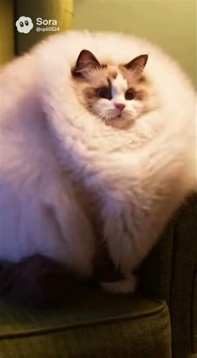 Balloon Cat Explosion: The Puffiest Jump Ever!