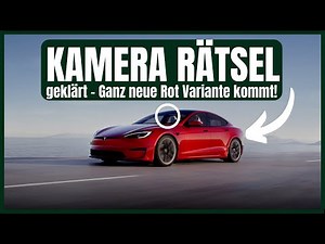 TESLA Kamera Rätsel geklärt - Ganz neue Rot Variante kommt!