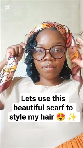Easy Doek styling using a scarf ✨️