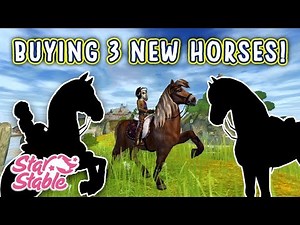 Let's Play Star Stable #180 - BUYING 3 NEW HORSES!
