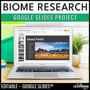 Biome Ecosystem Research Project for Google Slides | Science Activity