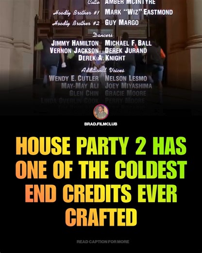 Brad’s Film Club🎥🍿🇬🇩 on Instagram: "House Party 2 has one of my favourite end credits, full stop. Pure 90s nostalgia. #HouseParty2 #kidnplay #90sCinema #BlackCinema #NostalgiaVibes #FilmNostalgia #BradsFilmClub"