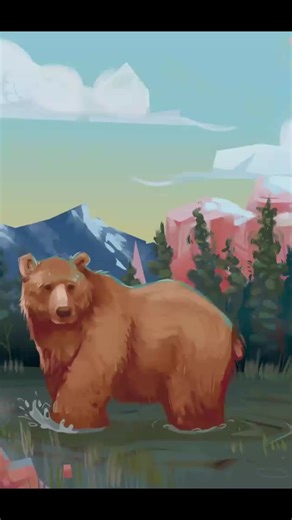 Pintando un oso en Krita: Proceso artísticos