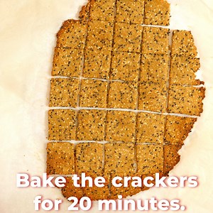 3.9K views · 22 reactions | Crunchy, contain a lot of seeds, are vegan, and require only a few ingredients. Recipe: https://www.lowcarbspark.com/best-flaxseed-crackers/ | Low Carb Spark | Facebook