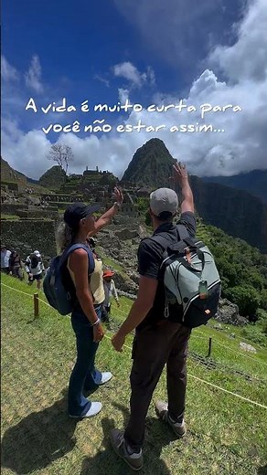 Conheça Machu Picchu! 🏔️ #MachuPicchu #Peru #Cusco #Viagem