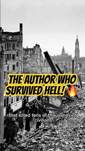 Kurt Vonnegut: The POW Who Survived Dresden 🔥 | Famous Veteran