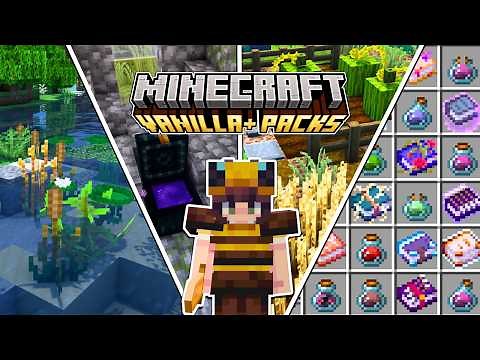 10 BEST Vanilla Minecraft Resource Packs