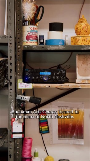 𝗕𝘂𝗰𝗵𝗮𝗻𝗮𝗻 𝗔𝗿𝘁𝘀 𝗖𝗲𝗻𝘁𝗲𝗿 on Instagram: "We sat down for a radio conversation with @marquismunson about art, access, and why what we’re building matters. You can read the full article + listen to some of our conversation @ link in bio! @wnxpnashville @virginiagriswoldstudio"