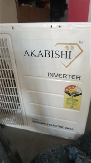 mitsubishi Akabishi inverter Air conditioner outdoor लीक चेक #short #viral