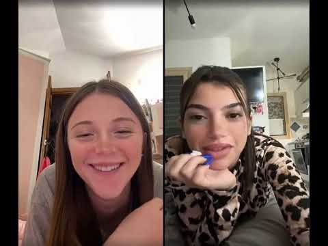 Double young feet in the pose