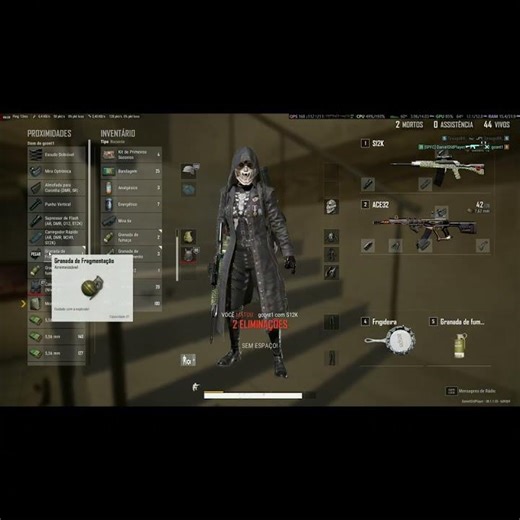 256 PUBG - ACHOU QUE IA FUGIR KKK