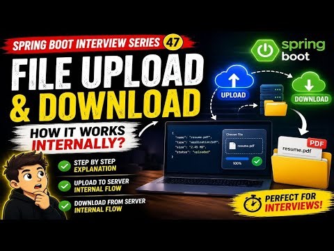 What Really Happens After Clicking Upload? 🤯 | Spring Boot File Upload Internals
