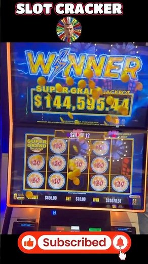 💥$144,000 JACKPOT On A $10 Oklahoma Casino Bet! #casino #jackpot #bigwin #slotmachine