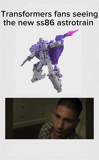 What do you guys think of astrotrain #transformers #transformersriseofthebeastsreview #train