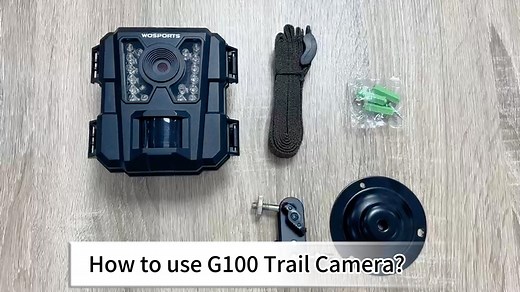 Watch How to use WOSPORTS G100 Trail Camera? on Amazon Live