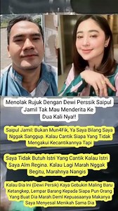 Saiful Jamil nolak rujuk dengan Dewi persik
