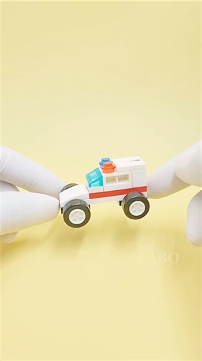 Cool LEGO Mini Ambulance 🚑 | Fun & Easy Build! #shorts