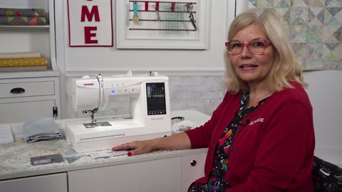 Janome Memory Craft 1000 Combination Sewing & Embroidery Machine - Max Embroidery 5.5" x 5.5"