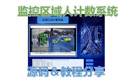 Python基于深度学习的区域人员计数系统（部署教程和源码）