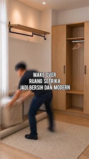 Make Over Ruang Setrika. #renovasi #seputarbangunan #interiordesign