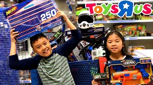 3.1K views · 36 reactions | Toys"R"Us Shopping for NERF Guns Full...