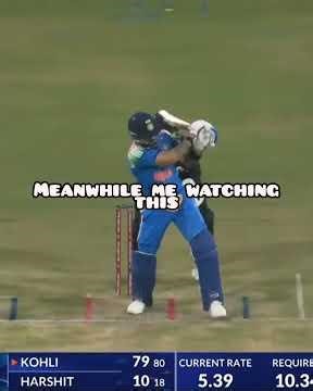 POV: you are watching Virat Kohli's come back ⚡⚡ #cricket#