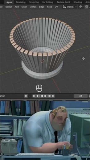 blender 3D modelling shortcut tutorial