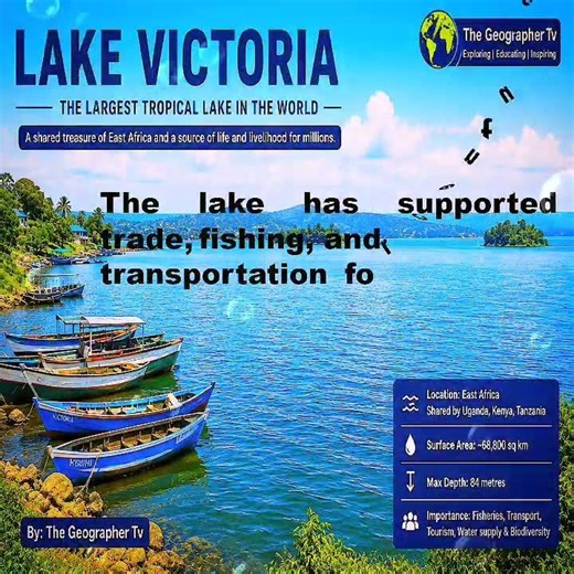 Lake Victoria – Africa's Largest Lake | The Geographer TVDiscover the fascinating beauty.