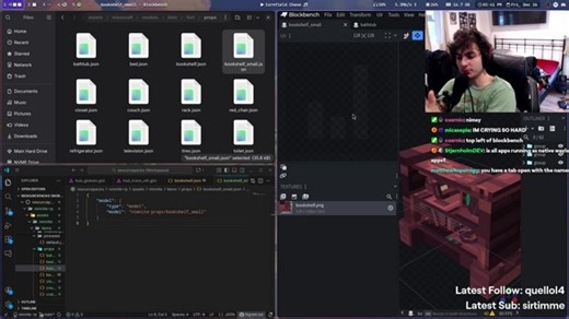 Coding Fortnite in Minecraft DAY 55!