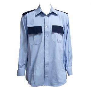 [Hot Item] Custom Shirts Office Uniform Long Sleeve Working Shirt Security Uniform Security Guard Uniform