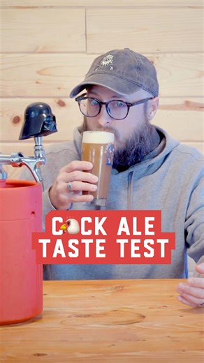 Craft a Brew - Beer Brewing Kits & Supplies | “A meaty pour.” 🍗🍺 Around Thanksgiving we brewed a traditional “Cock Ale” with a whole turkey. It’s time to taste it! And honestly? It... | Instagram