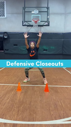 Defensive Closeouts with Resistance Bands