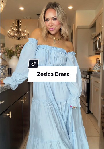 Flattering Flowy Mid-Size Spring/Summer Dress