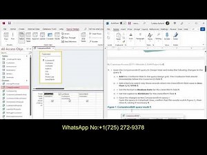 Shelly Cashman Access 2019 | Module 2: SAM Project 1a #Access2019M2 #SAMProject1a #ShellyCashman