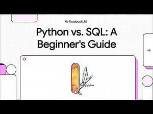 This video explains Python vs SQL for beginners in simple words.
