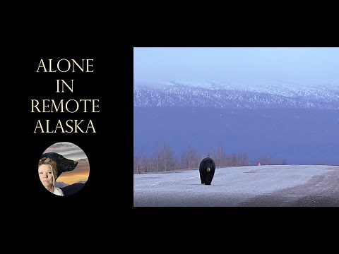 Channel Trailer /Alone in Remote Alaska /Solo Female Alaska Cabin