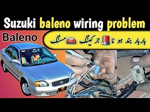 suzuki baleno off and on problem | How to fix starting problem in suzuki baleno | baleno chalte band