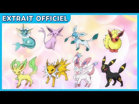Évoli et ses Évolutions | La série : Pokémon, les voyages d’un Maître | Extrait officiel