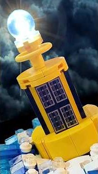 Light Up LEGO Buoy! #lego #ocean