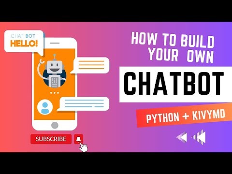 How to Build a Custom Chatbot Using Python and KivyMD: Complete Tutorial |#part1