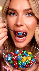 Dice Eating ASMR | Crunchy Cube Sounds | Satisfying Eating & Tingle Triggers #relaxingasmr #mukbang