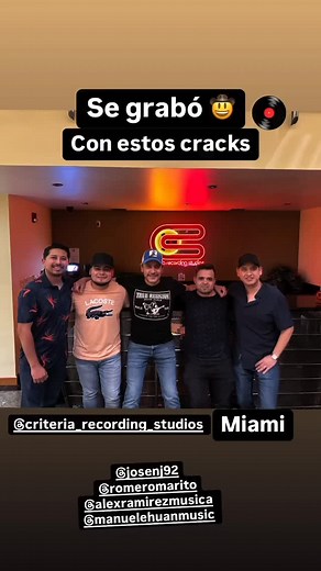 Criteria Recording Studios on Reels